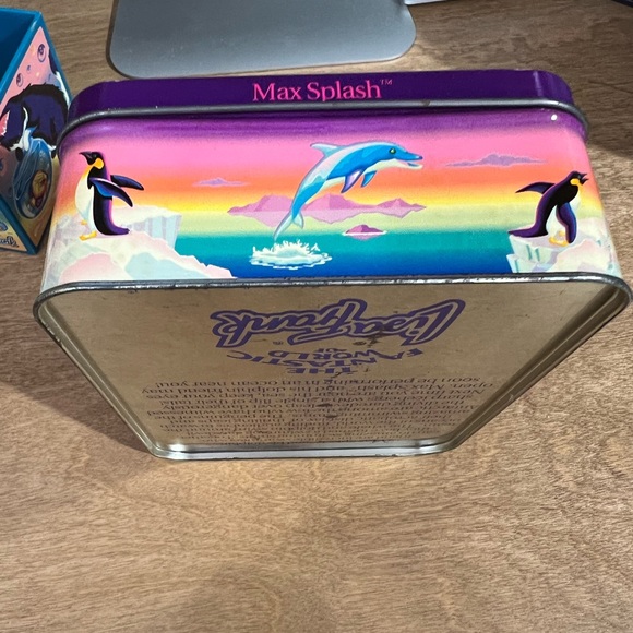 Vintage Lisa Frank RARE Max Splash storage tin - Picture 11 of 12